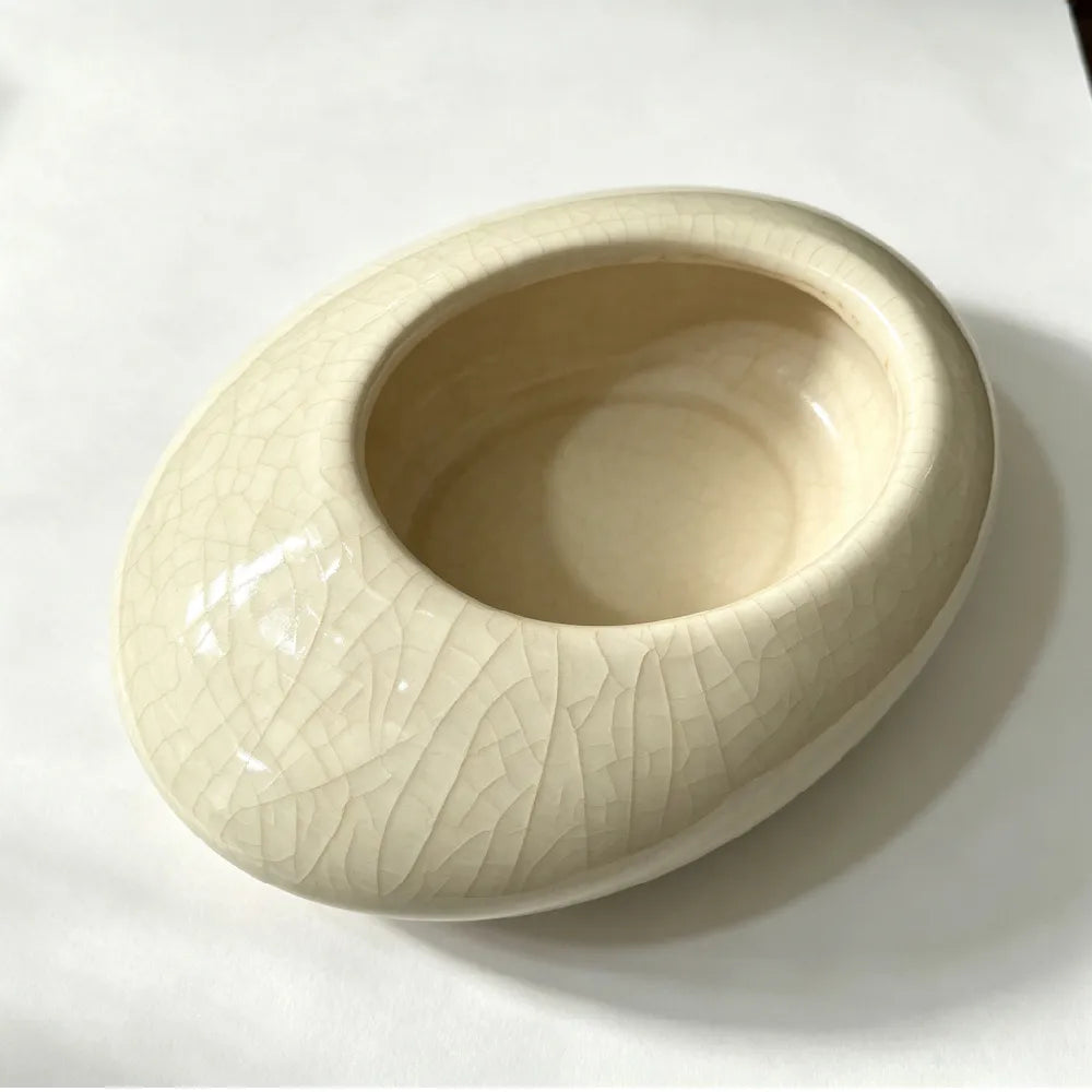 Shallow Wide Ceramic Planter