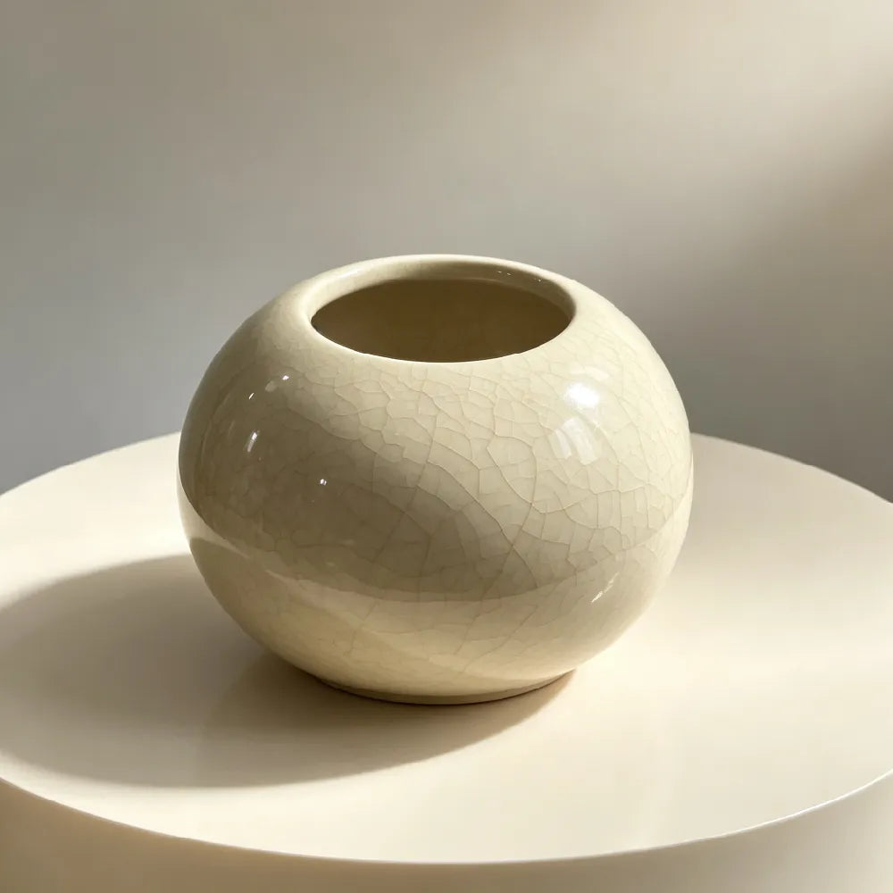 Orb Ceramic Planter - 3''
